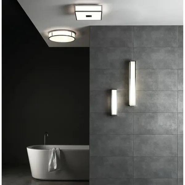 Mashiko 200 Square Ceiling Light Bronze