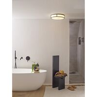 Mashiko 400 Round Ceiling Light Bronze