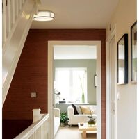 Mashiko 400 Round Ceiling Light Bronze