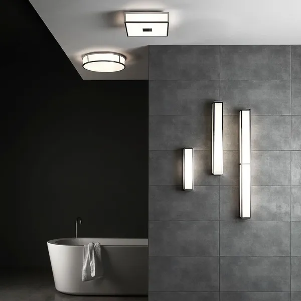 Mashiko 400 Round Ceiling Light Bronze