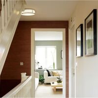 Mashiko 230 Round Ceiling Light Bronze