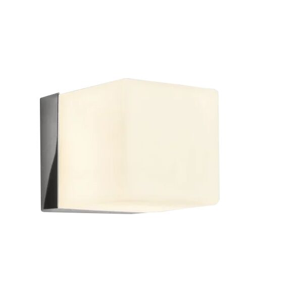 Lampe de Salle de Bain Cube Chrome