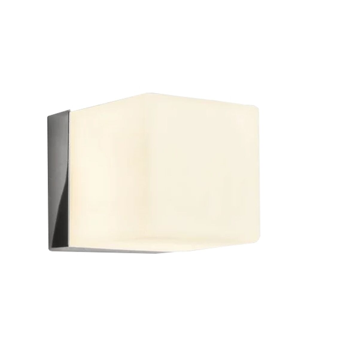Lampe de Salle de Bain Cube Chrome