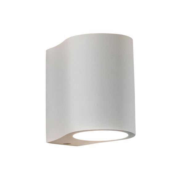 Pero Gips- Wandlampe Weiß