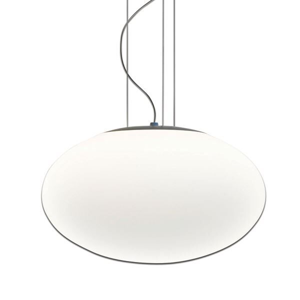 Zeppo Taklampa Vit & Vitt Glas
