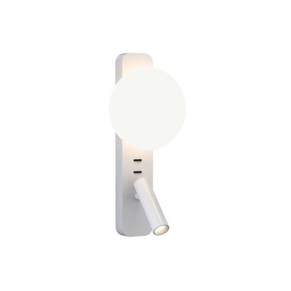 Zeppo V&auml;gglampa Matt Vit