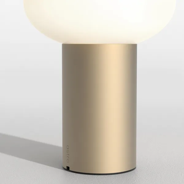 Zeppo Portable Table Lamp Light Bronze