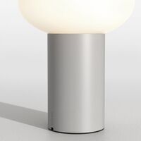 Zeppo Portable Table Lamp Pepple Grey
