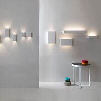 Parma 210 Plaster Wall Lamp White