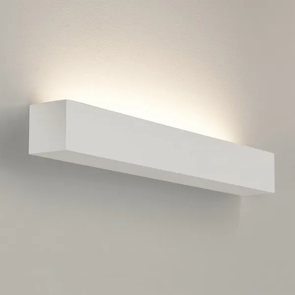 Parma 625 Gips- Wandlampe Weiß