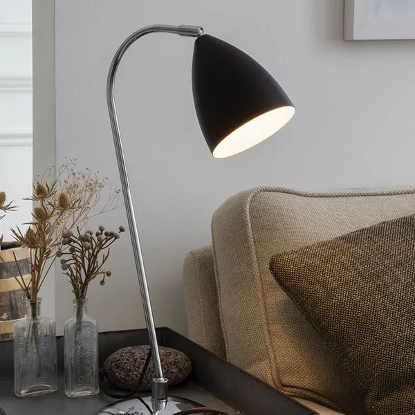 Joel Bordlampe Krom & Sort