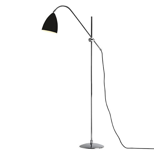 Joel Golvlampa Krom & Svart