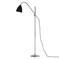 Joel Floor Lamp Chrome & Black