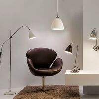 Joel Floor Lamp Chrome & Black