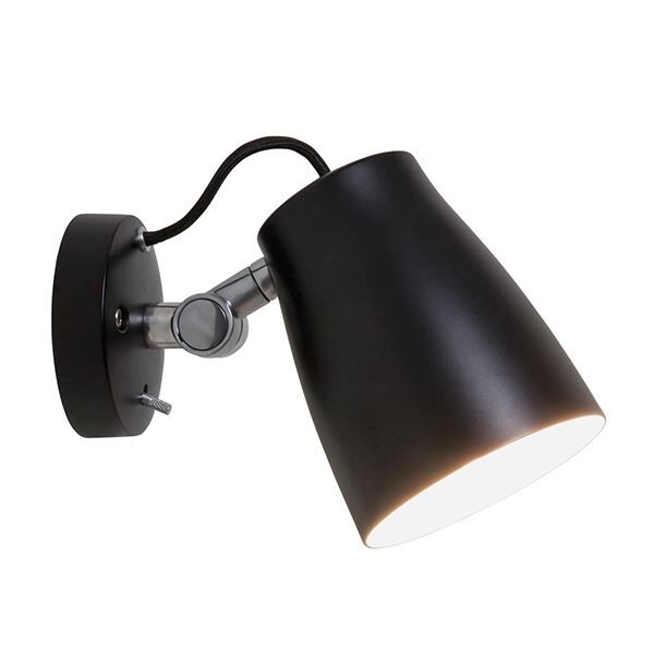 Atelier V&auml;gglampa Svart