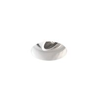 Trimless Slimline Round Adjustable Fire-Rated Spot Mat Hvid