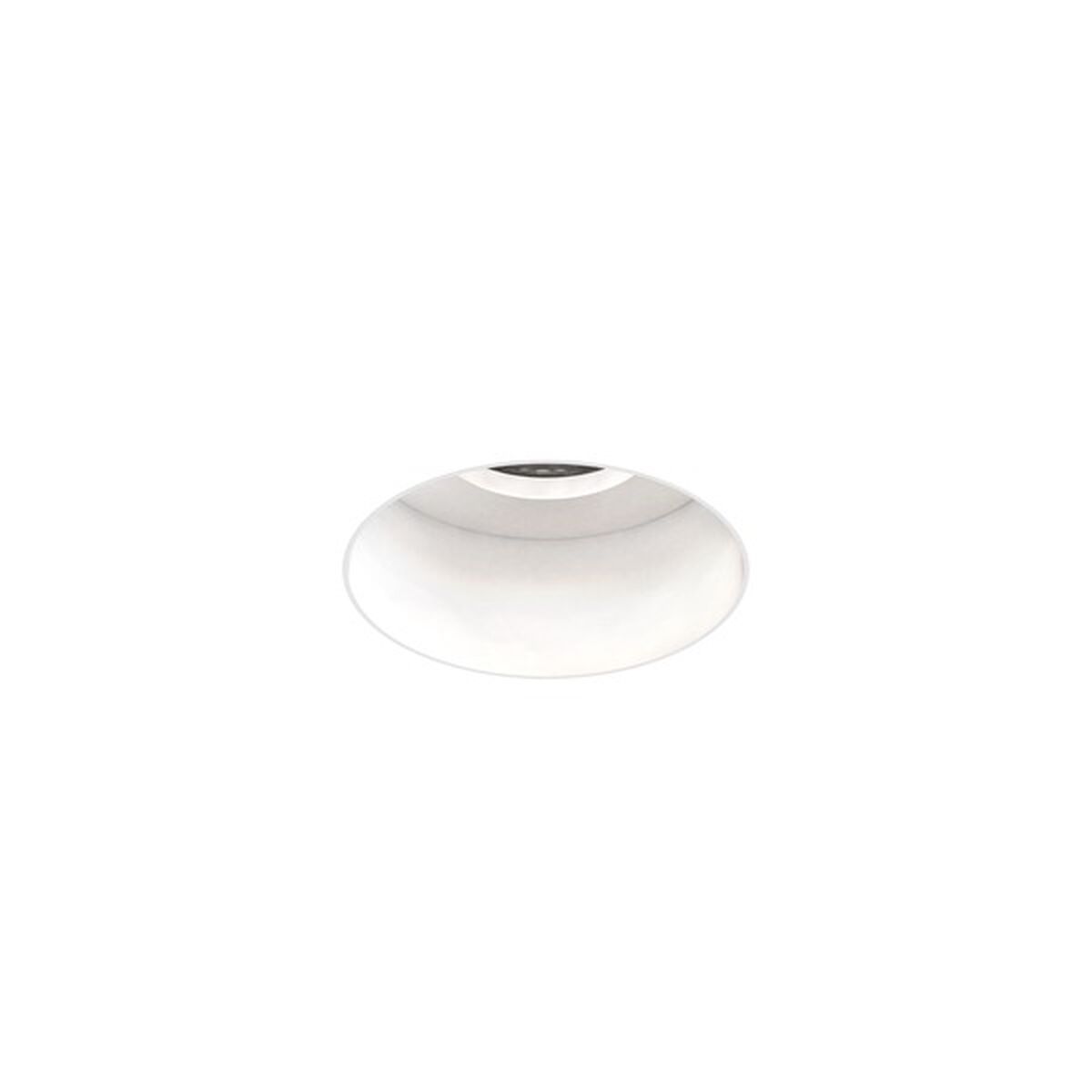 Trimless Round Fixed Spot Matt White