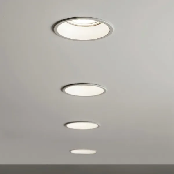 Minima Round Spot White