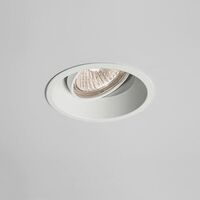 Minima Round Adjustable Spot Hvid