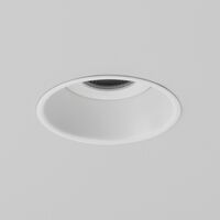 Minima Round Fixed Badeværelseslampe LED Mat Hvid