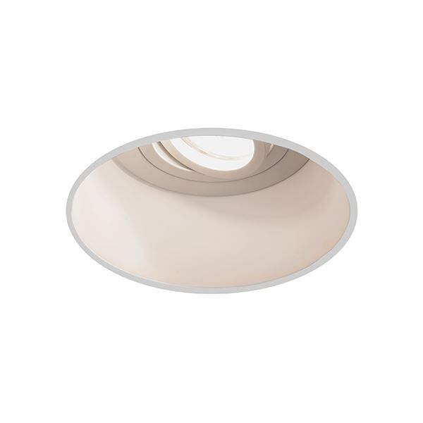 Blanco Round Adjustable Spot Hvid