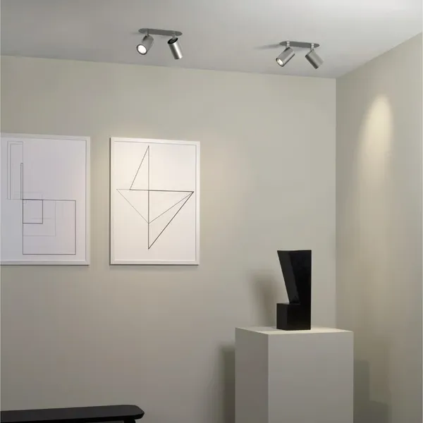 Ascoli Twin Recessed Spot Matt Nickel