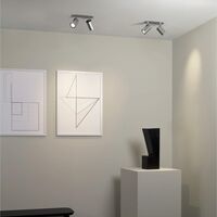Ascoli Twin Recessed Spot Matt Nickel