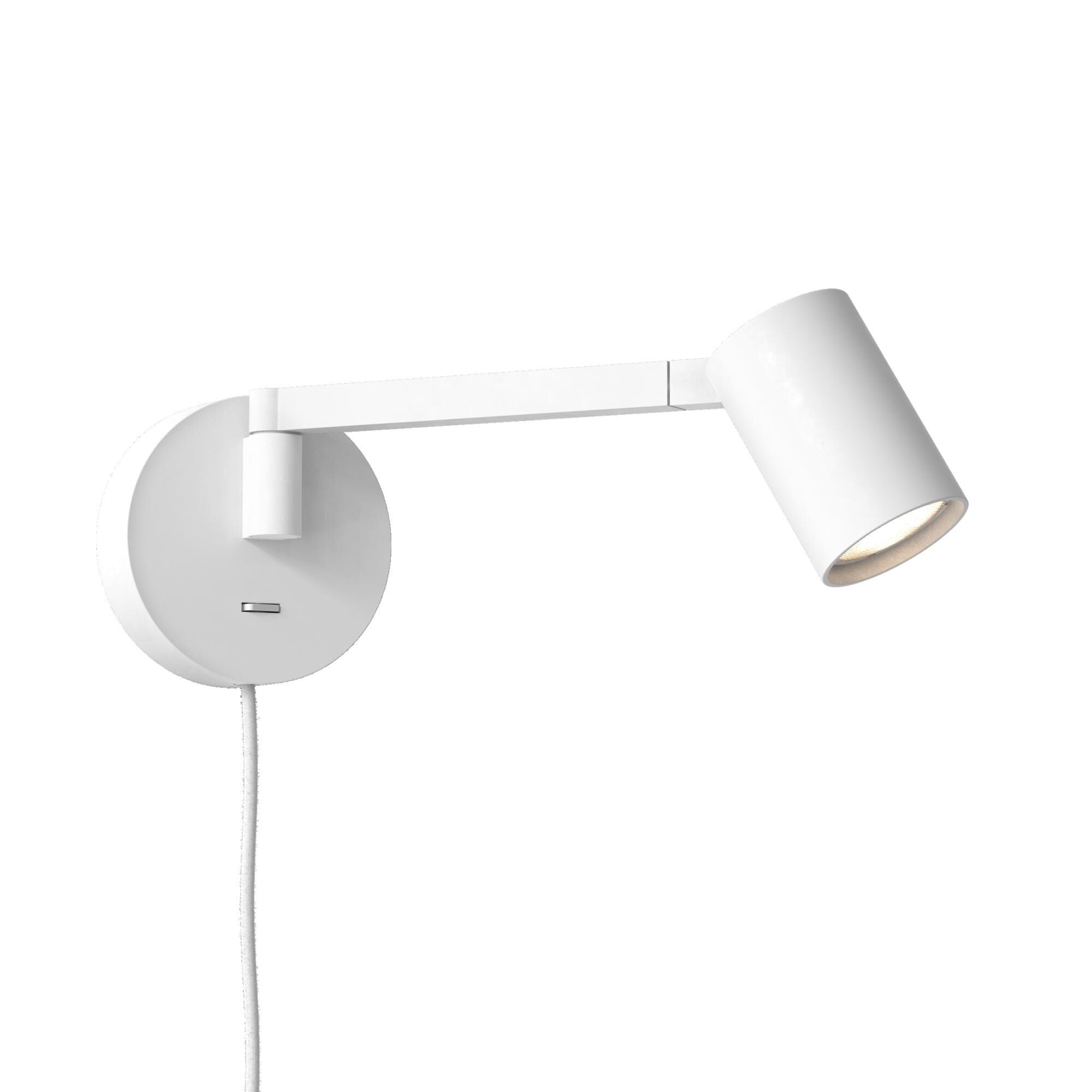 Ascoli Swing V&auml;gglampa Matt Vit