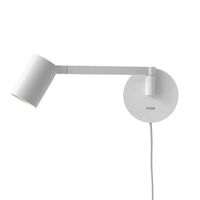 Ascoli Swing Wandlamp Mat Wit