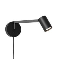 Schwarz Wandlampe Matt