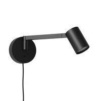 Schwarz Wandlampe Matt