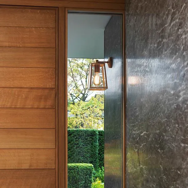 Calvi Outdoor Wall Lamp Black