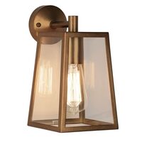 Calvi Außen- und Wandlampe, Messing