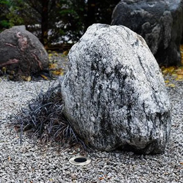 Gramos Round Udendørslampe Rustfri Stål