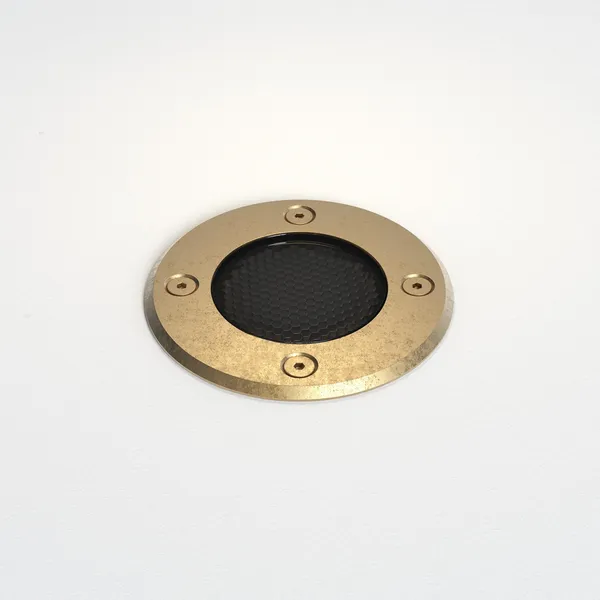 Gramos Round Spot Solid Brass