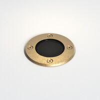 Gramos Round Spot Solid Brass