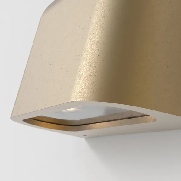Mast Twin Wall Lamp Antique Brass