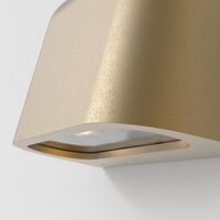 Mast Twin Wall Lamp Antique Brass