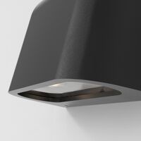 Mast Twin Wall Lamp Black