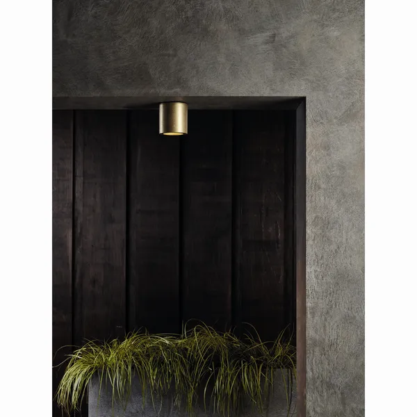 Kos Round Spot Solid Brass