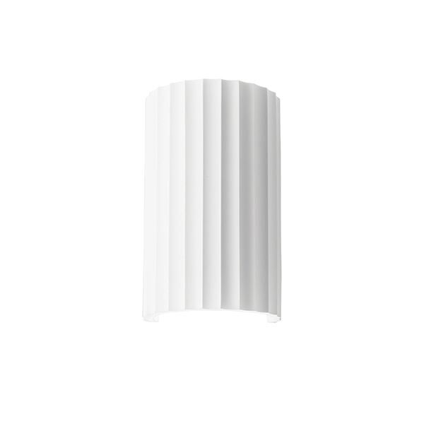 Kymi 220 Gips V&auml;gglampa Vit