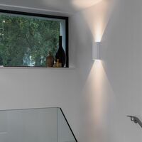 Kymi 220 Gips Wandlamp Wit