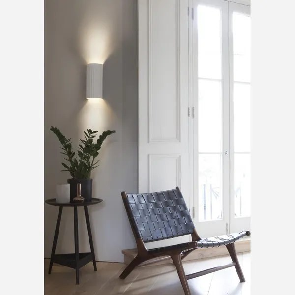 Kymi 220 Gips Wandlamp Wit