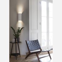 Kymi 220 Gips Wandlamp Wit