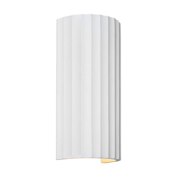 Kymi 300 Gips V&auml;gglampa Vit