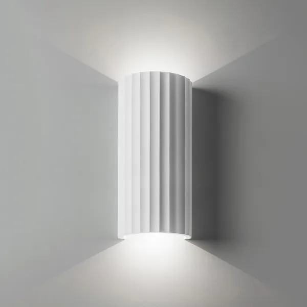Kymi 300 Plaster Wall Lamp White