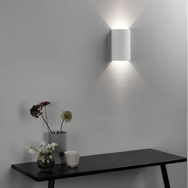 Serifos 220 Wandlamp van Gips, Wit