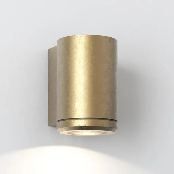 Jura Single Væg Udendørslampe LED Solid Messing