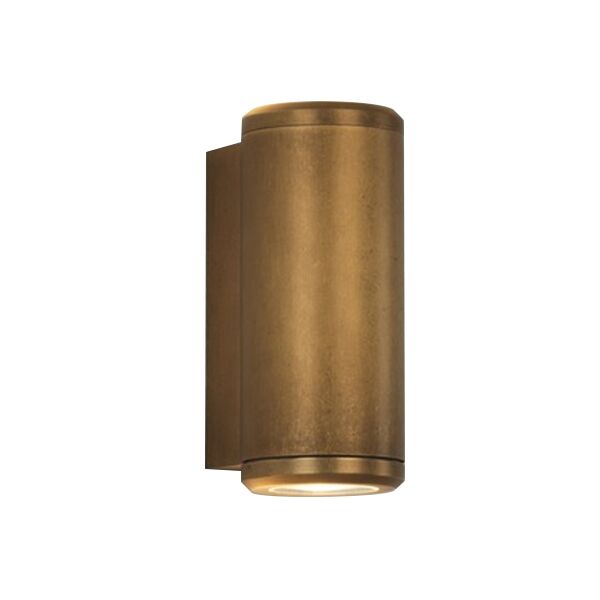 Jura Twin Wall Outdoor Lamp LED Solid Brass
