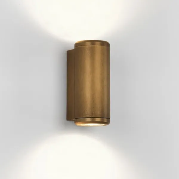 Jura Twin Væg Udendørslampe LED Solid Messing